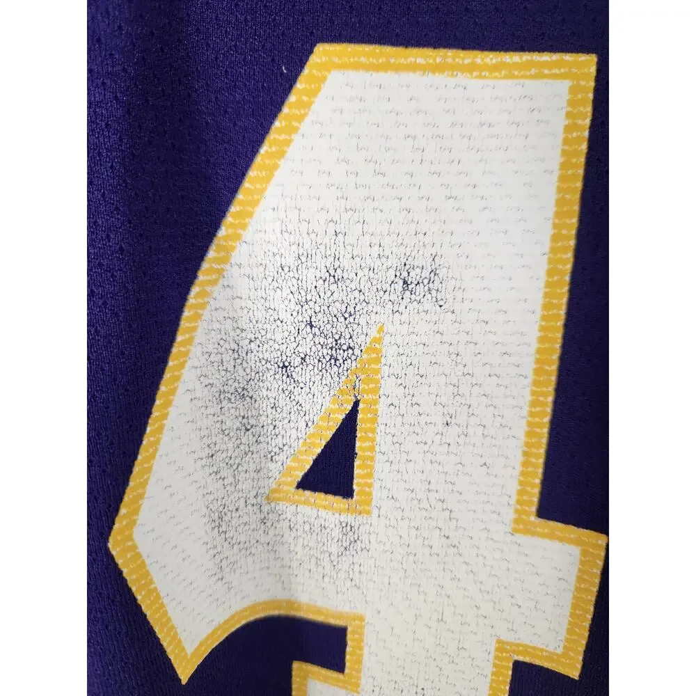 Vintage 90s Minnesota Vikings Brad Johnson Jersey youth large